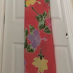 Sarong Hibiscus Collection Floral Hand Painted Long Sarong Swim Cover